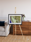Channel Lines, Konari Iran Framed & Mounted Print