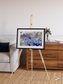 Lake Lines, Lake Carnegie Framed & Mounted Print