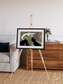 Tidal Patterns, Mediterranean Sea Framed & Mounted Print