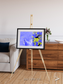 Islands in Snow, High Arctic Framed & Mounted Print