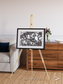 Fertile Threads, Northern Kazakhstan Framed & Mounted Print