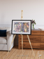 Crevasse Lines, The Optimist Framed & Mounted Print