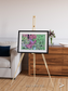 Ice River, Yellowknife Wetlands Framed & Mounted Print