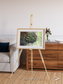 Windwritten Dunes, Brandberg Massif Framed & Mounted Print