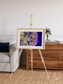 Wetland Mosaic, Cabo San Antonio Framed & Mounted Print