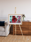 Lava Lines, Colima Volcano Framed & Mounted Print