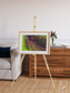 Channel Lines, Demini River Framed & Mounted Print