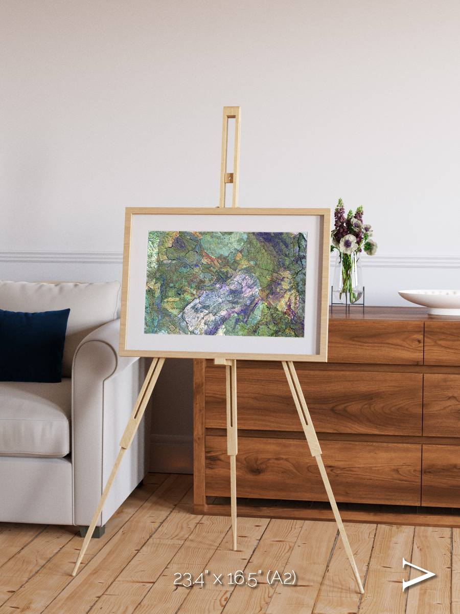 Sands in Motion, Great Sandy Desert Framed & Mounted Print