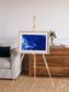 Wind Signatures, Ice Stars Framed & Mounted Print