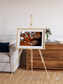 Striped Coast, Eyjafjörður Framed & Mounted Print