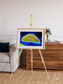 Coastal Fragments, Island Rebound Framed & Mounted Print