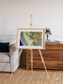 Channel Lines, Konari Iran Framed & Mounted Print