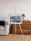 Lake Lines, Lake Carnegie Framed & Mounted Print
