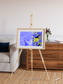 Islands in Snow, High Arctic Framed & Mounted Print