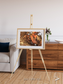 Sunlit Dunes, North America Framed & Mounted Print