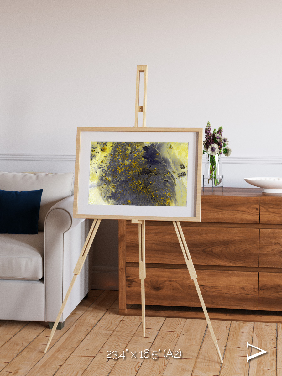 Dormant Giants, Pinacate Volcano Field Framed & Mounted Print