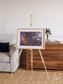Geologic Tapestry, Asharah Fault Zone Framed & Mounted Print
