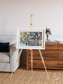 Lava Lines, Chilean Volcanoes Framed & Mounted Print