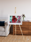 Lava Lines, Colima Volcano Framed & Mounted Print
