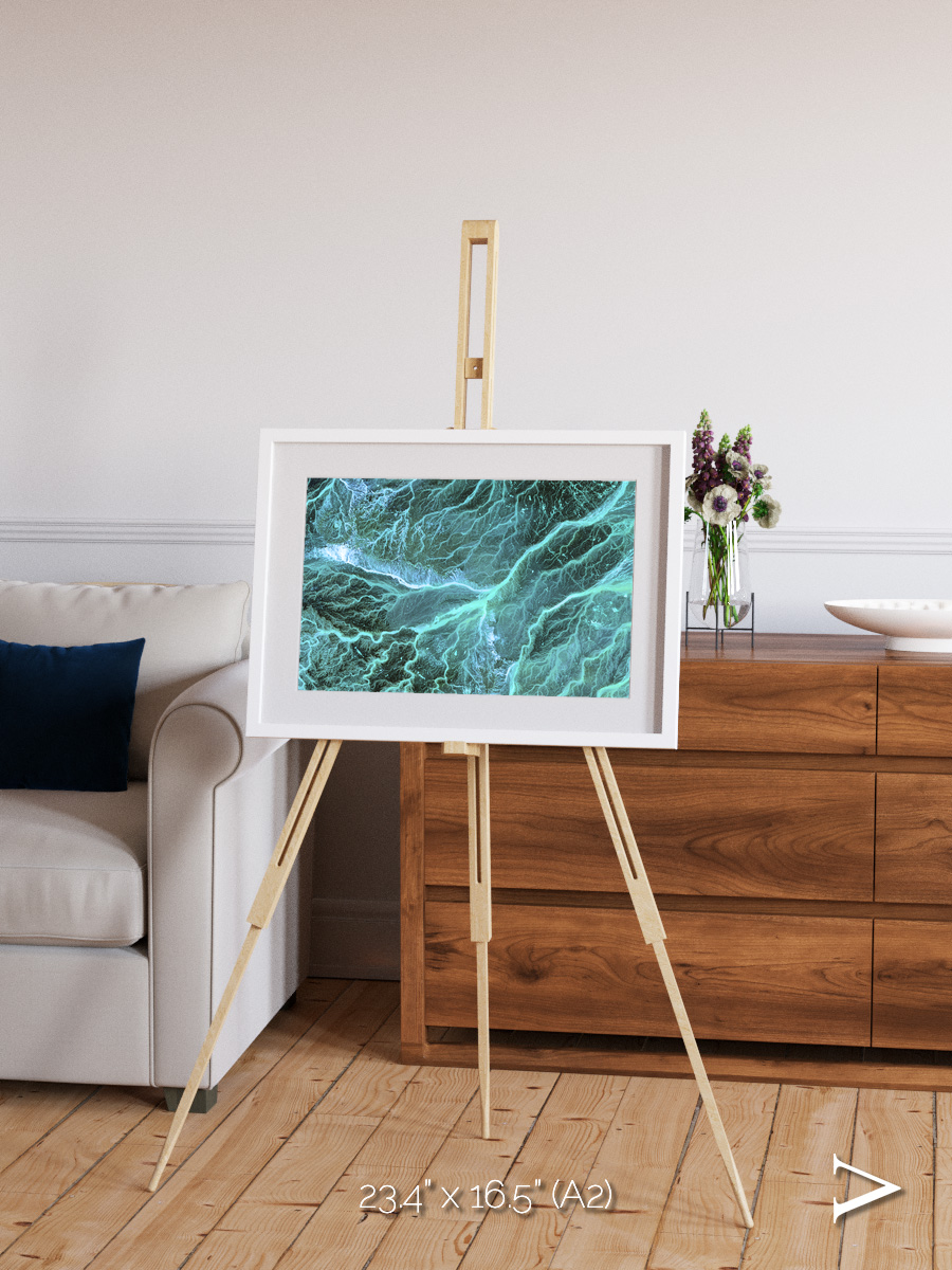 Waterways, Jordan Framed & Mounted Print