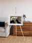 Tidal Patterns, Mediterranean Sea Framed & Mounted Print