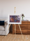 Geologic Tapestry, Asharah Fault Zone Framed & Mounted Print