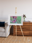 Ice River, Yellowknife Wetlands Framed & Mounted Print