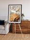 Etched Sands, Algerian Sahara Framed & Mounted Print