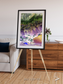 Saline Patterns, Bogda Mountains Framed & Mounted Print