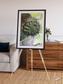 Windwritten Dunes, Brandberg Massif Framed & Mounted Print