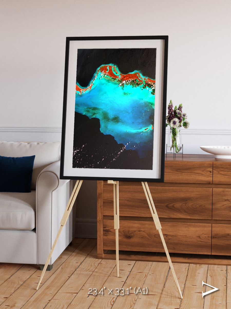 Arctic Outpost, Caribbean Luxury Framed & Mounted Print