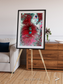 Lava Lines, Colima Volcano Framed & Mounted Print