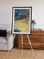 Crimson Veins, Atlas Mountains Framed & Mounted Print