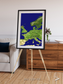 Arctic Outpost, Europe Framed & Mounted Print