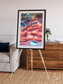 Fractured Earth, Western China Framed & Mounted Print
