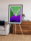 Delta Mosaic, Ganges River Delta Framed & Mounted Print