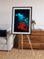 Island Sanctuary, Ghostly Grease Ice Framed & Mounted Print