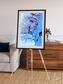 Polar Flow, Ice Waves Framed & Mounted Print