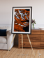 Striped Coast, Eyjafjörður Framed & Mounted Print