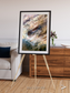 Lava Lines, Impact Framed & Mounted Print