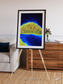 Coastal Fragments, Island Rebound Framed & Mounted Print