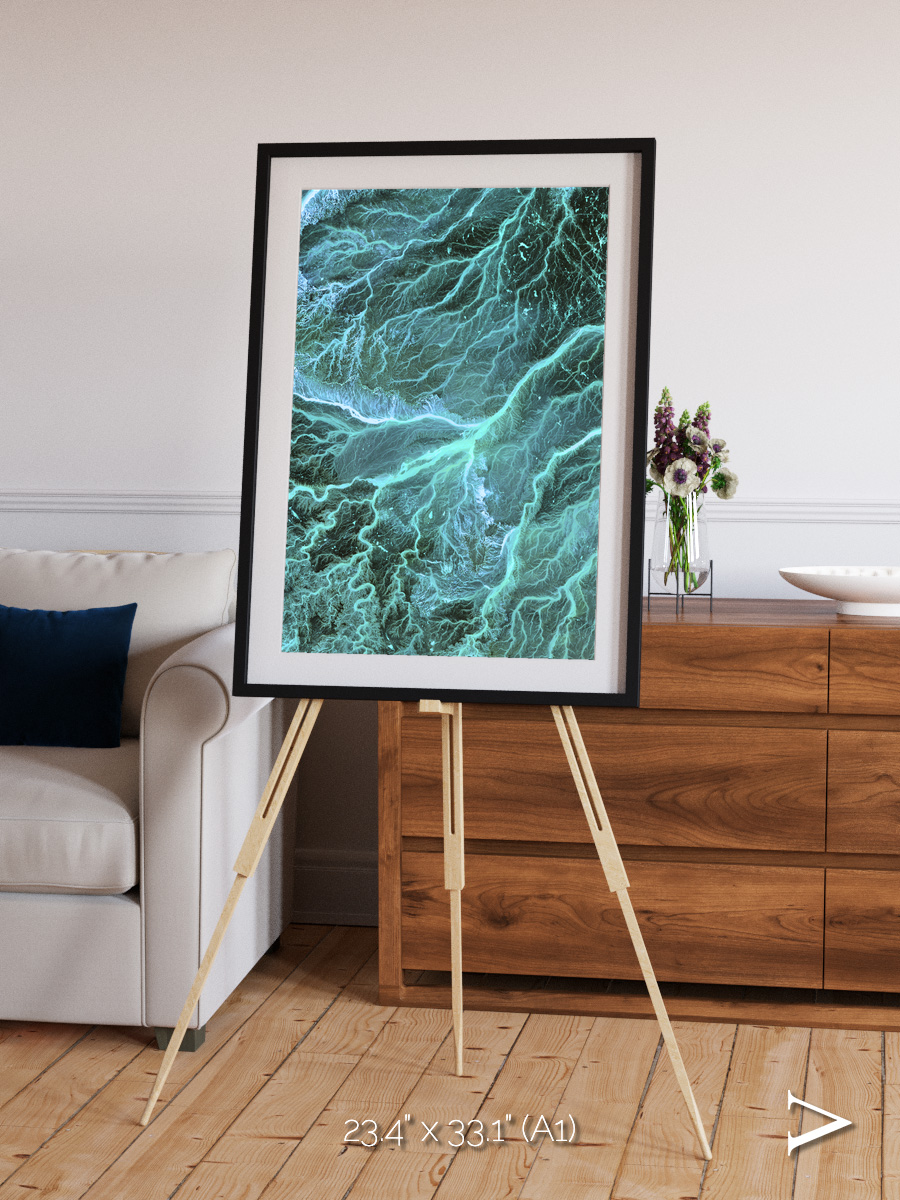 Waterways, Jordan Framed & Mounted Print