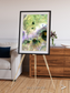 Folded Ridges, Kilimanjaro Framed & Mounted Print