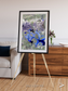 Lake Lines, Lake Carnegie Framed & Mounted Print