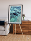 Ice River, Lambert Glacier Framed & Mounted Print
