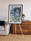 Mountain Textures, MacDonnell Ranges Framed & Mounted Print