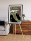 Tidal Patterns, Mediterranean Sea Framed & Mounted Print