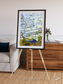 Islands in Blue, Niger River Framed & Mounted Print