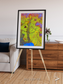 Glacial Ribbons, Chaunskaya Bay Framed & Mounted Print
