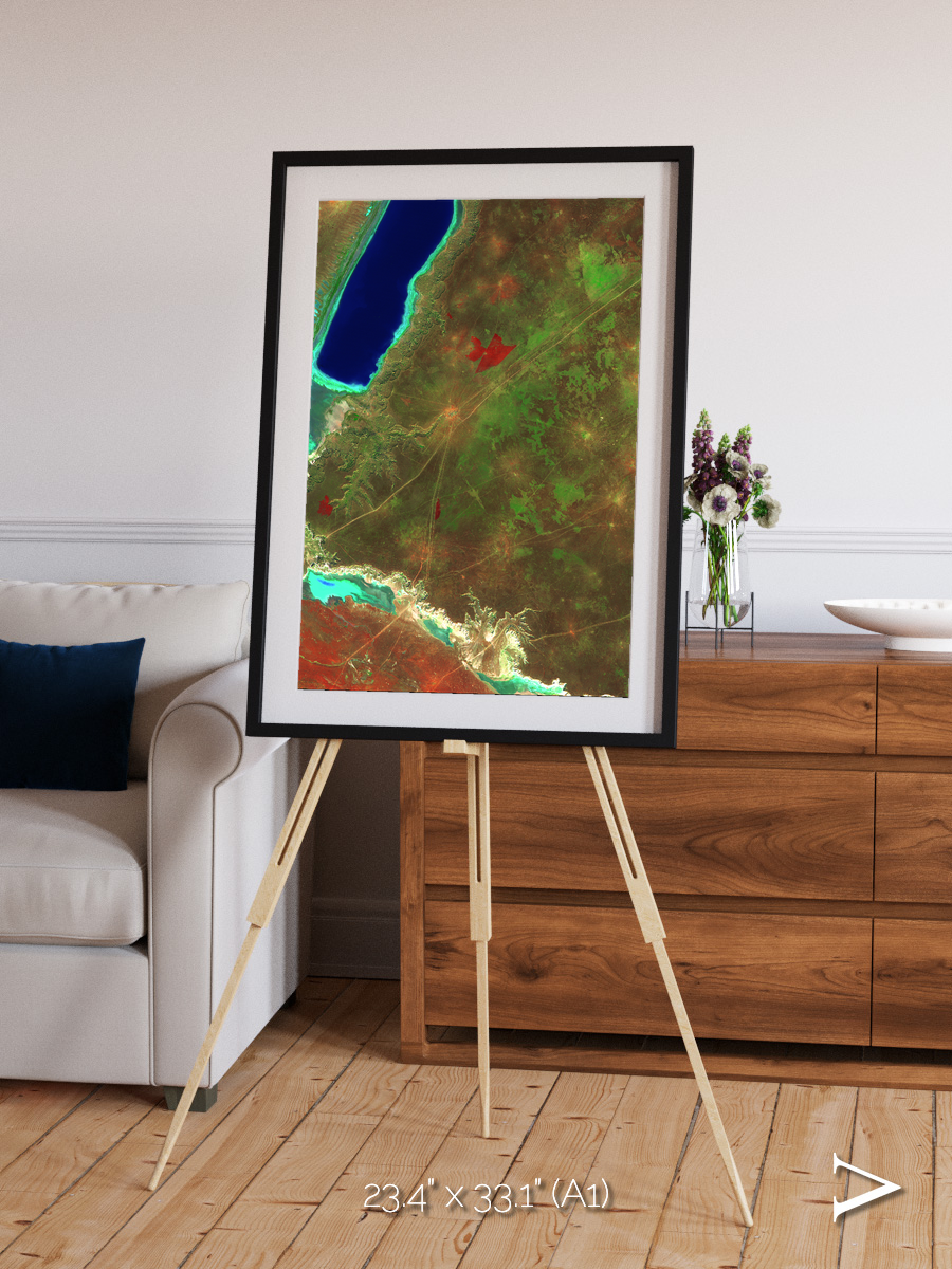 Ghost Waters, Sor Kaydak Framed & Mounted Print